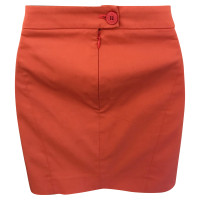 Patrizia Pepe Skirt Cotton in Orange
