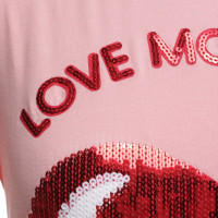 Moschino Love T-shirt in rosa