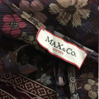 Max & Co Blouse en soie avec un motif floral