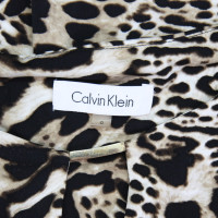 Calvin Klein Robe avec imprimé animal