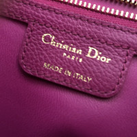 Christian Dior Borsa a mano in fucsia