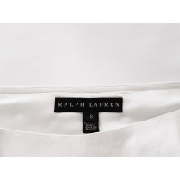 Ralph Lauren Black Label Schede jurk in crème