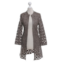 Caban Romantic Coat in taupe