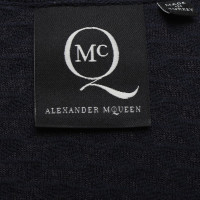 Mc Q Alexander Mc Queen robe de laine avec une texture