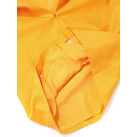 Escada Bandeau dress in yellow