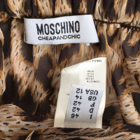 Moschino Cheap And Chic Robe longue en soie
