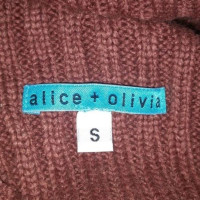 Alice + Olivia Abito lavorato a maglia con collo alto