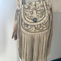 Ralph Lauren Shoulder bag with fringe decor