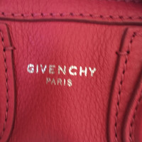 Givenchy Nightingale Micro en Cuir en Fuchsia