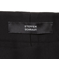 Steffen Schraut Paire de Pantalon en Jersey en Noir