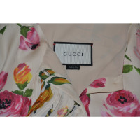 Gucci Silk dress with a floral pattern