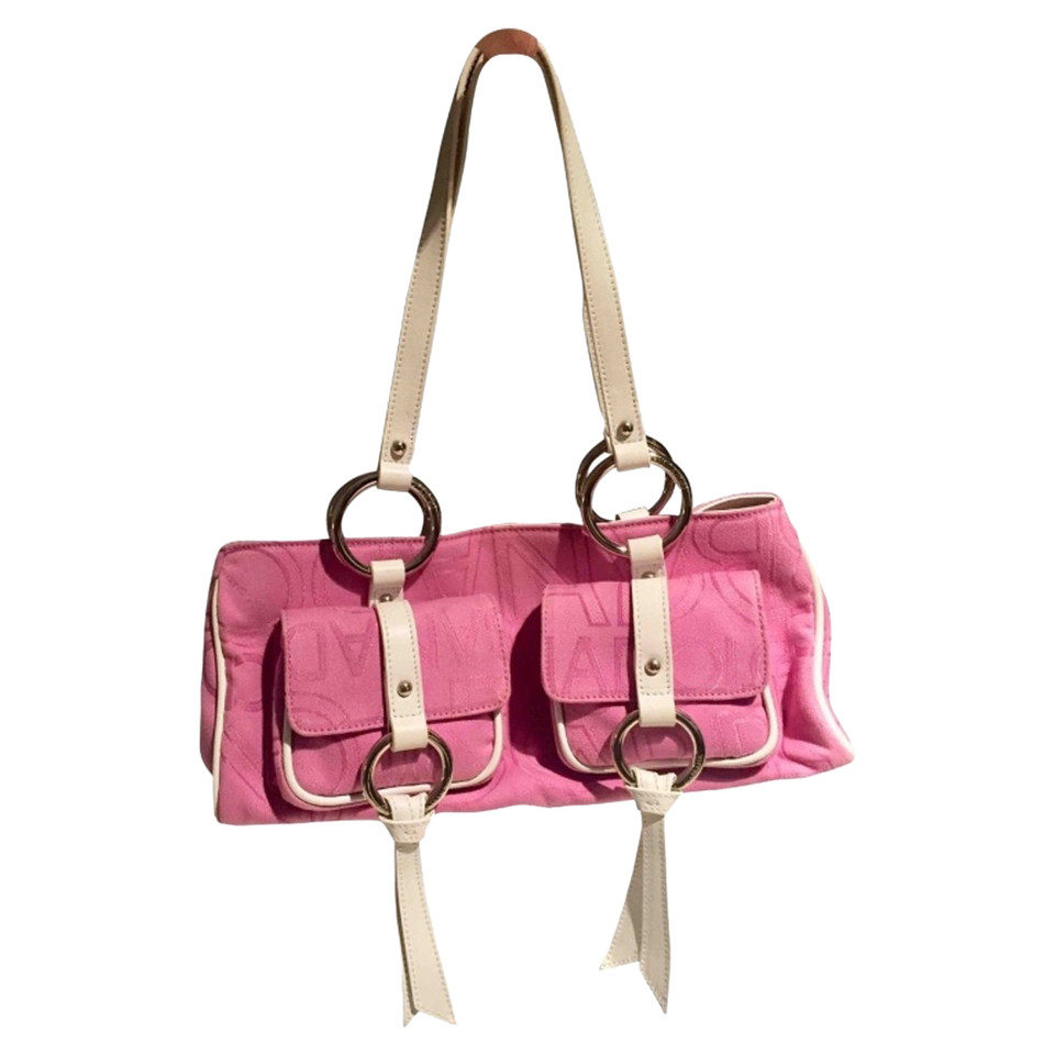 Dolce & Gabbana Handtasche aus Canvas in Rosa / Pink