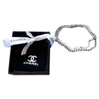 Chanel Silberfarbenes Collier 