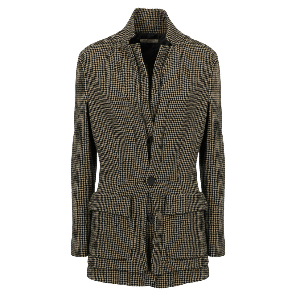 Bottega Veneta Jacke/Mantel aus Wolle in Beige