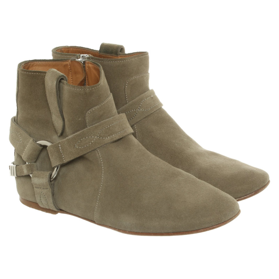Isabel Marant Etoile Ankle boots Leather in Olive