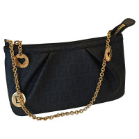 Fendi Handbag Canvas in Black