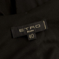 Etro Black Viscose dress