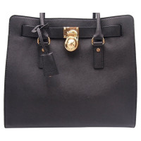 Michael Kors Shopper Leather in Black