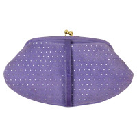 Moschino clutch in violet