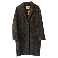 Dondup Jacket/Coat Viscose in Grey