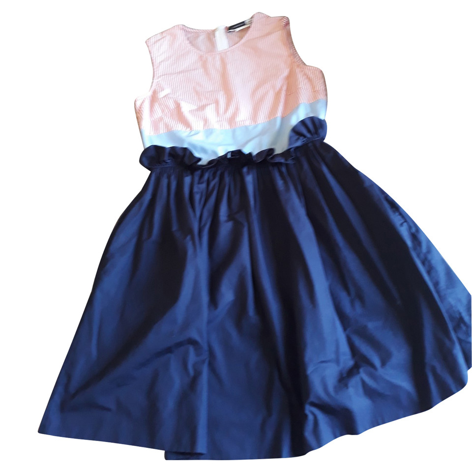 Sport Max Kleid aus Baumwolle in Blau