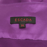 Escada Zijden blouse in paars