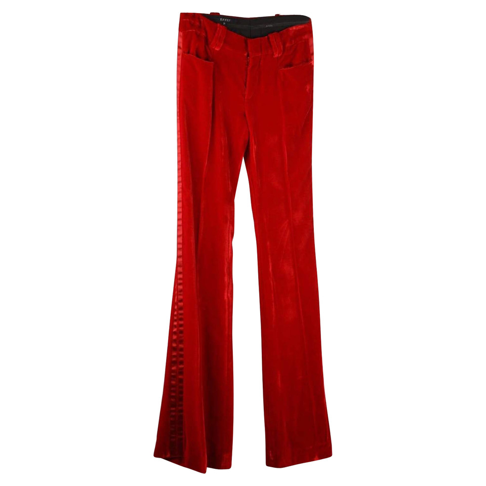Gucci trousers in red