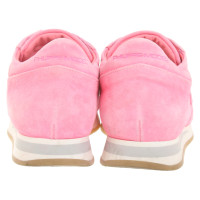 Philippe Model Sneakers aus Wildleder in Rosa / Pink