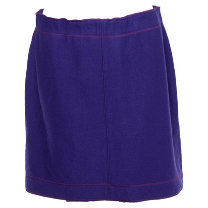 Marc Cain Skirt Wool in Violet
