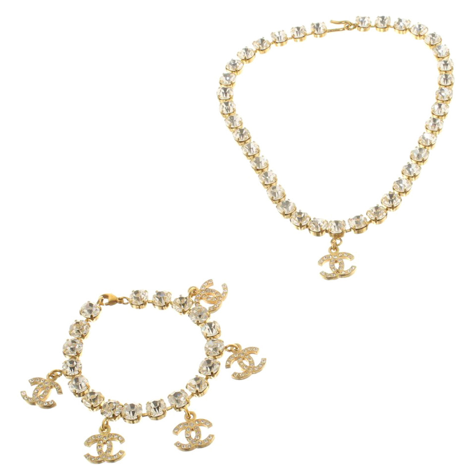 Chanel Set di collana e bracciale