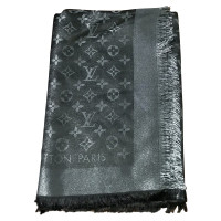Louis Vuitton Monogram Tuch en Soie en Noir