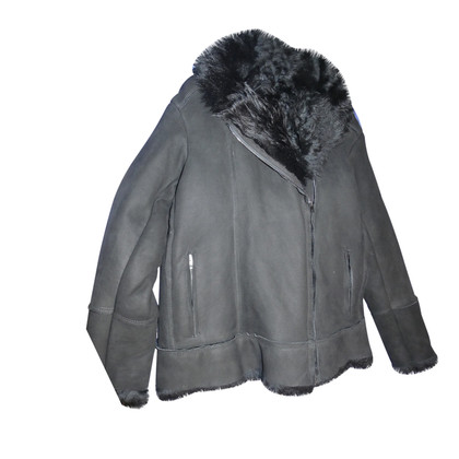Salvatore Santoro Jacket/Coat Fur in Black