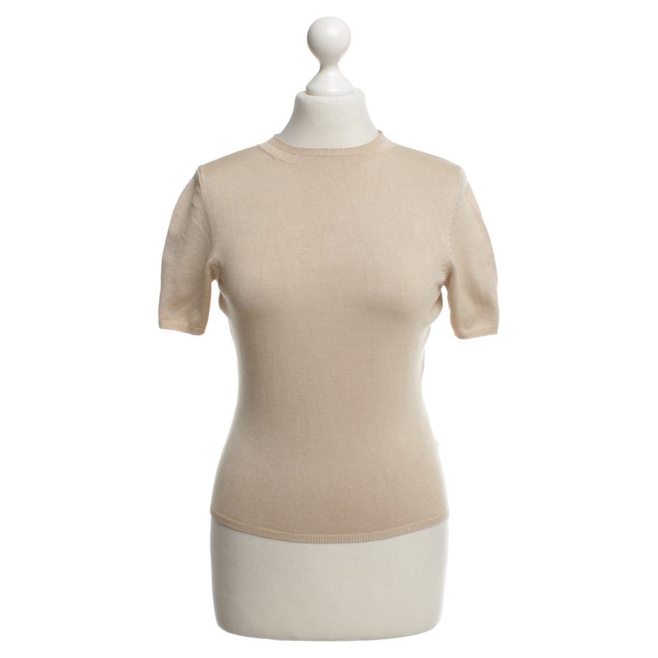 Repeat Cashmere T-Shirt in Creme