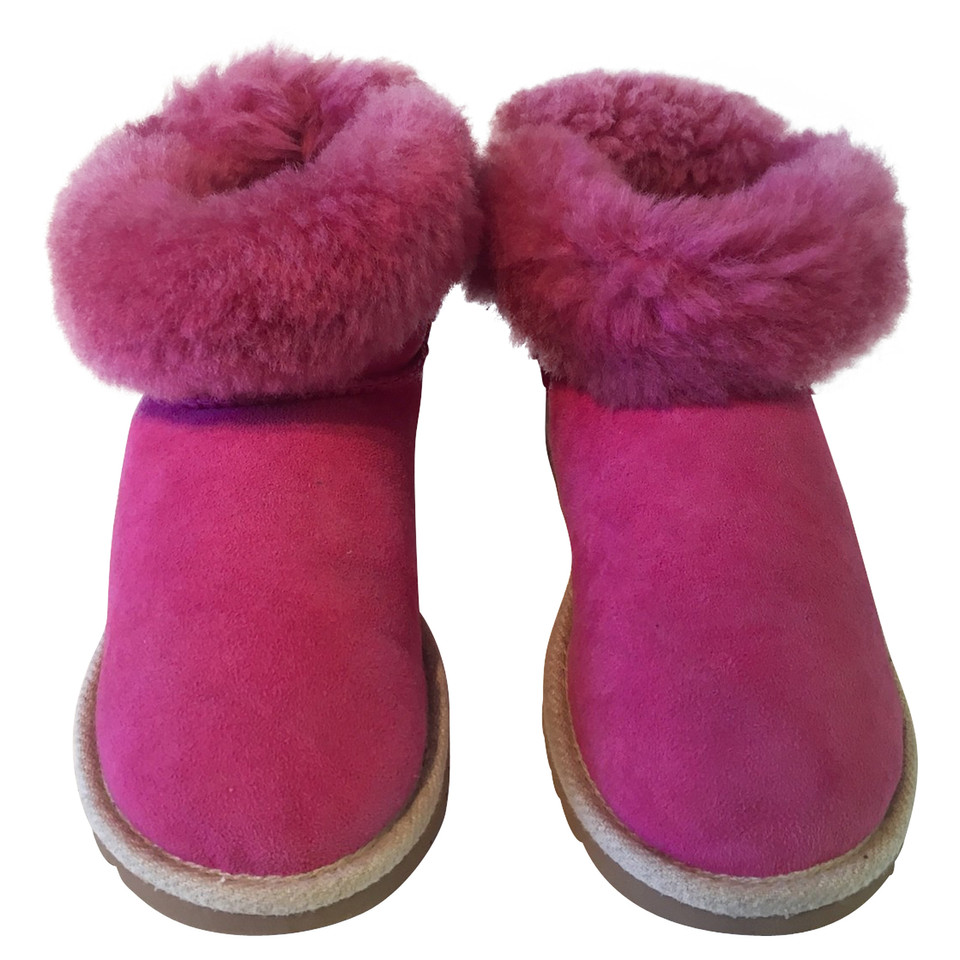 Ugg Australia Stiefel aus Leder in Rosa / Pink