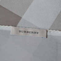 Burberry silk scarf with check pattern