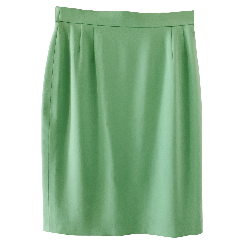 Escada Rok Wol in Groen