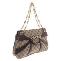 Gucci Handtas met patroon Guccissima