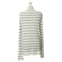 French Connection Striped shirt White/grey