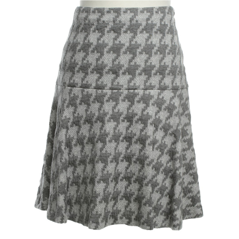 St. Emile skirt with Houndstooth pattern