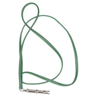 Hermès Necklace Leather in Green