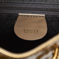 Gucci Bamboo Backpack en Cuir en Doré