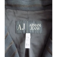 Armani Jeans Giacca blu con bottoni a pressione