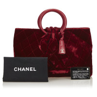 Chanel Handtasche aus Samt