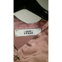 0039 Italy Zijden blouse in oude roos