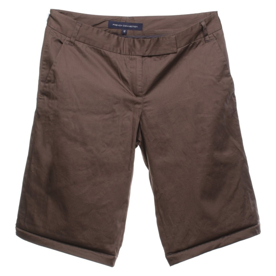 French Connection Shorts in Braun