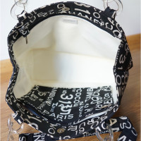 Chanel Shoulder bag in black and white