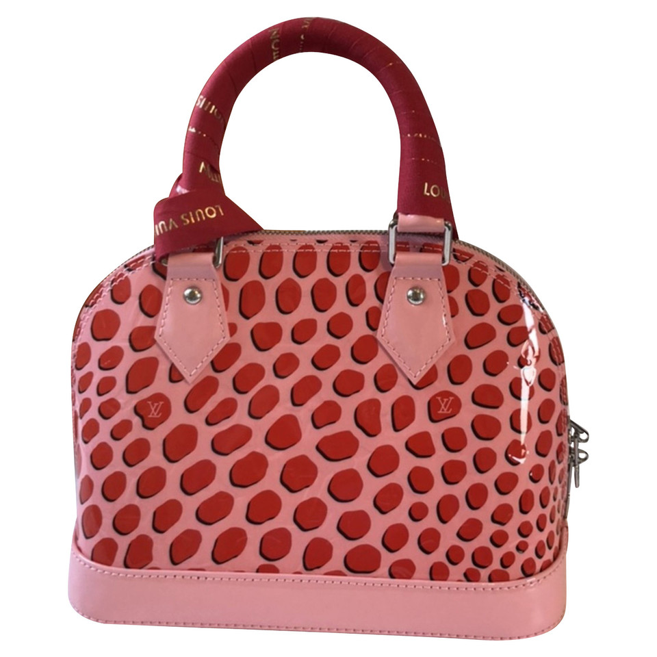 Louis Vuitton Handtasche aus Lackleder in Rosa / Pink