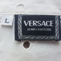 Versace Chemise Versace avec boutons ornés de pierres précieuses