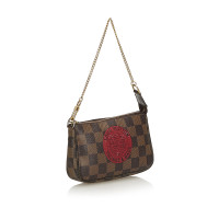 Louis Vuitton "Mini Pochette Accessories Damier Ebene Canvas"