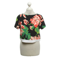 Stella McCartney Top con stampa floreale